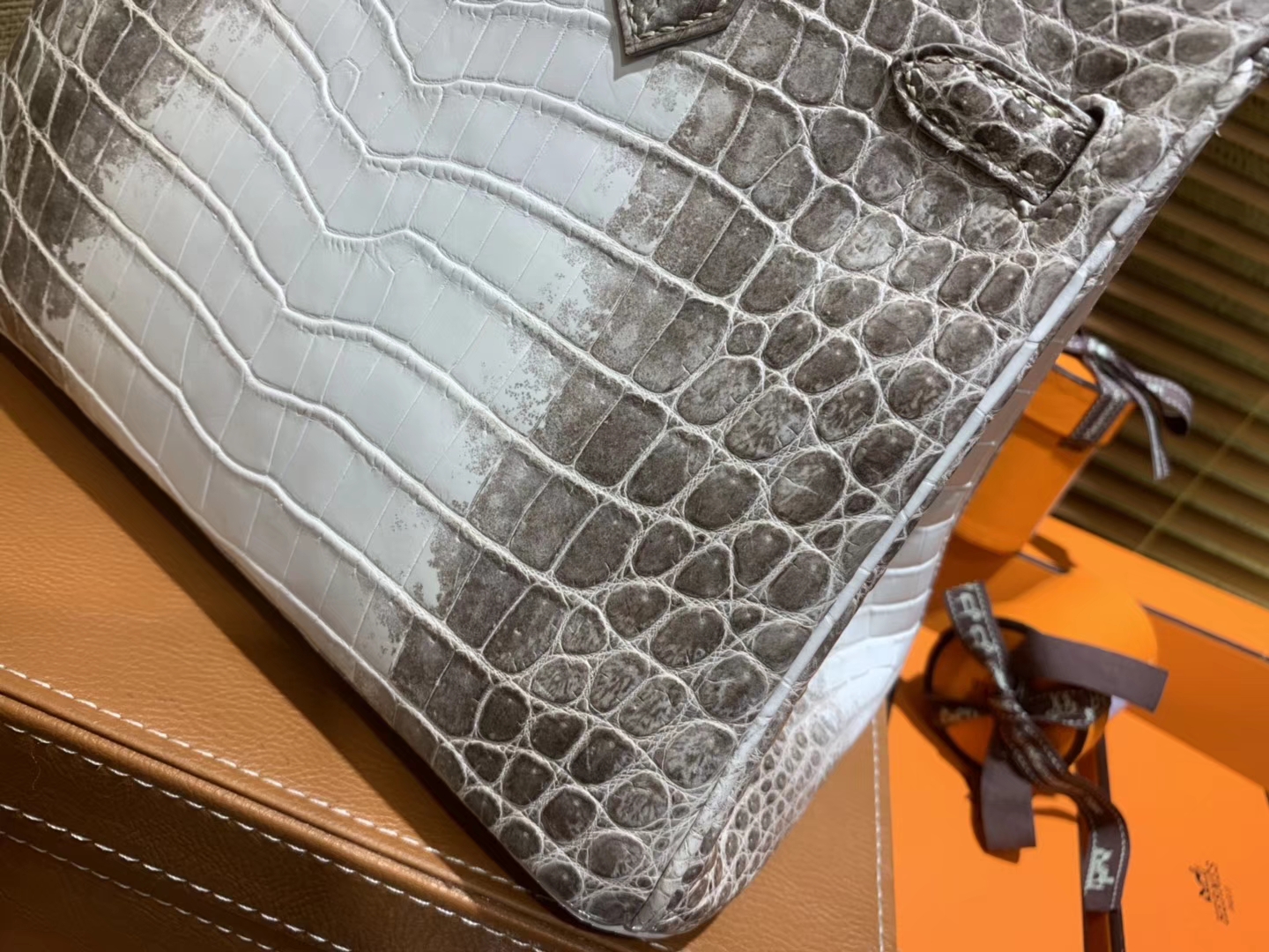 Hermès（爱马仕）Birkin铂金包 喜玛拉雅 包中之最 包中皇后 雪山之颠 顶级手缝工艺 25cm
