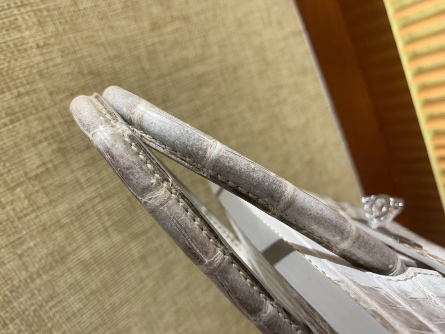 Hermès（爱马仕）Birkin铂金包 喜玛拉雅 包中之最 包中皇后 雪山之颠 顶级手缝工艺 25cm