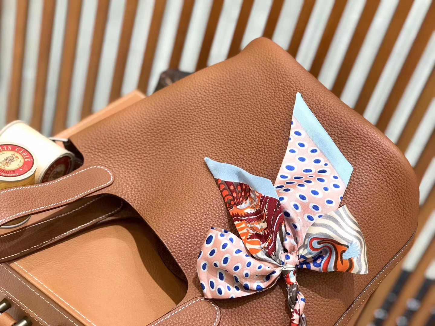 Hermès（爱马仕）新增现货 Picotin 菜篮子 金棕色 全手工蜡线缝制 金银扣 18cm