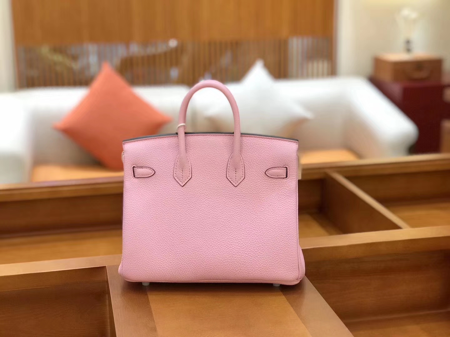 Hermès（爱马仕）新增现货 birkin 铂金包 锦葵紫 德国进口小牛皮 25cm