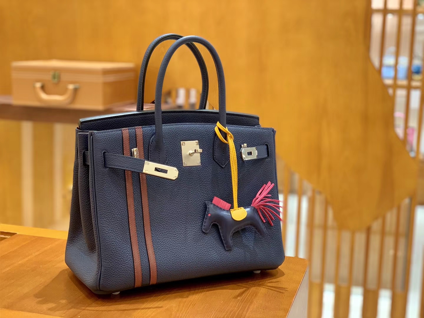 Hermès（爱马仕）Birkin 30cm 中队长 银扣 德国进口togo 牛皮 全手工缝制