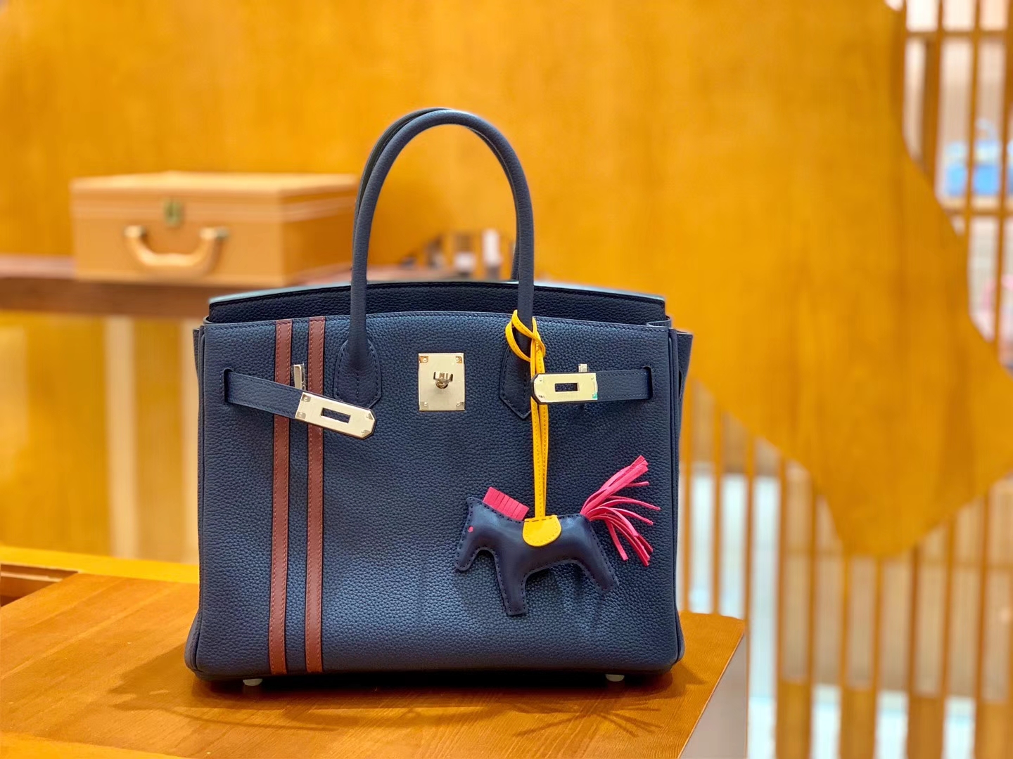 Hermès（爱马仕）Birkin 30cm 中队长 银扣 德国进口togo 牛皮 全手工缝制