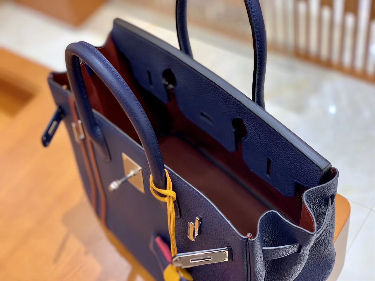 Hermès（爱马仕）Birkin 30cm 中队长 银扣 德国进口togo 牛皮 全手工缝制