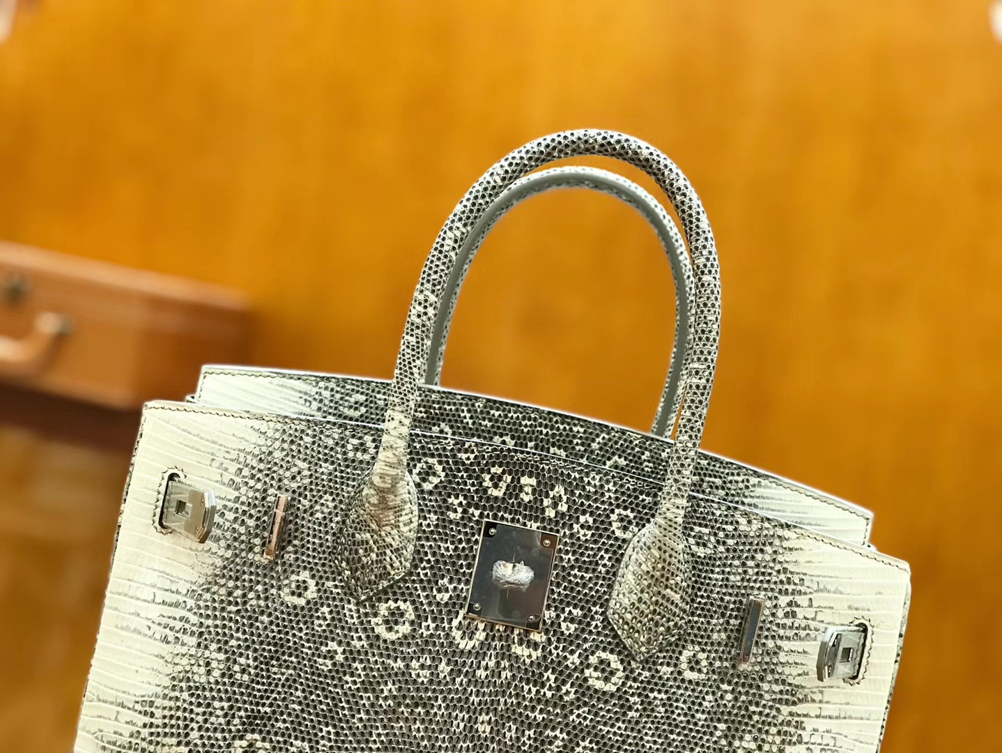Hermès（爱马仕）Birkin 30cm 蜥蜴皮 原色 顶级版本 高订现货