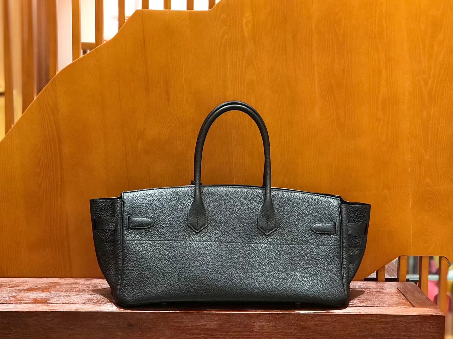 Hermès（爱马仕）Should Birkin 42cm togo 经典黑 金扣 全手工缝制 现货