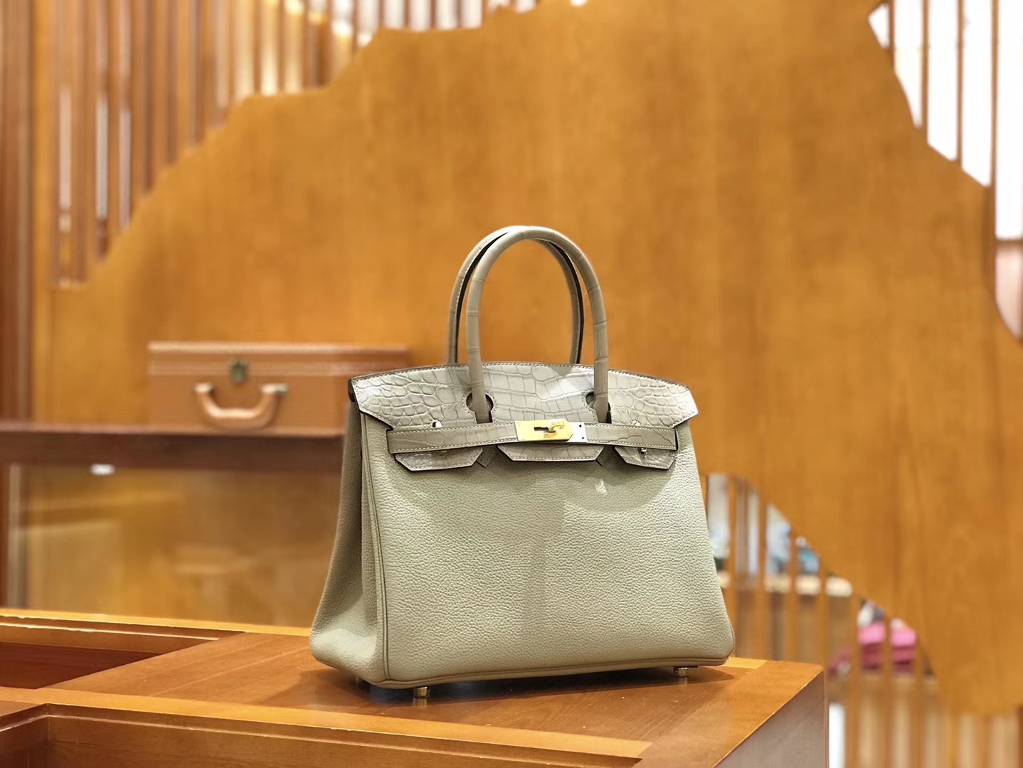 Hermès（爱马仕）Birkin 30cm Touch 系列 斑鸠灰 新增现货